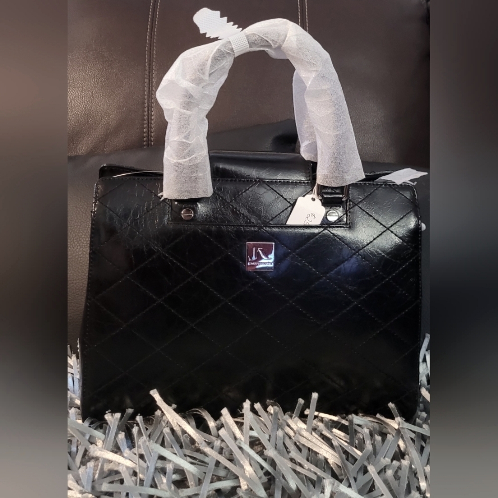 Joseph Katz Quilted Top Handle Purse
